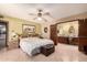 Bedroom with an ensuite bathroom featuring double sinks at 2232 E Inglewood St, Mesa, AZ 85213