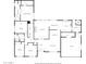 Detailed floor plan showcasing the layout of the home's bedrooms, bathrooms, living spaces, and garage for comprehensive overview at 2232 E Inglewood St, Mesa, AZ 85213