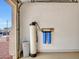 Garage interior featuring a water filtration system and plenty of open space at 3421 S 256Th Ave, Buckeye, AZ 85326