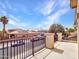 This is an exterior view from the upstairs patio showing neighborhood homes at 3421 S 256Th Ave, Buckeye, AZ 85326