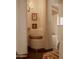 Picturesque hallway with seating and decorative pillows leads to bedroom area at 4747 E Arroyo Verde Dr, Paradise Valley, AZ 85253