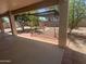Inviting back patio providing shade and an airy space for relaxing and entertaining at 6416 N 78Th Ln, Glendale, AZ 85303