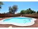 Inviting backyard pool perfect for relaxing and entertaining on a sunny day at 6603 W Saddlehorn Rd, Phoenix, AZ 85083