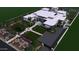 Expansive property featuring lush landscaping, modern architecture, and a serene pool area at 6649 E Ocotillo Rd, Paradise Valley, AZ 85253
