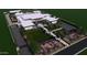 Expansive property featuring lush landscaping, modern architecture, and a serene pool area at 6649 E Ocotillo Rd, Paradise Valley, AZ 85253