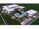Expansive property featuring lush landscaping, modern architecture, and a serene pool area at 6649 E Ocotillo Rd, Paradise Valley, AZ 85253