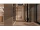Hallway with wine storage and view to the exterior at 6649 E Ocotillo Rd, Paradise Valley, AZ 85253