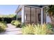 Beautiful landscaping with cacti, native plants, and a modern home visible in the background at 6649 E Ocotillo Rd, Paradise Valley, AZ 85253