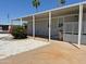 Exterior view showing covered area and low maintenance yard, perfect for outdoor enjoyment at 7300 N 51St Ave # G102, Glendale, AZ 85301