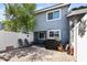Enclosed backyard with brick patio and grill; offers plenty of space for outdoor entertaining and activities at 860 N Mcqueen Rd # 1058, Chandler, AZ 85225