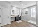 Bright bathroom features sleek countertops, modern mirrors, and a walk-in shower at 1526 E Glacier Pl, Chandler, AZ 85249
