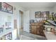 Bright room with desk area and large dresser; ready for personalization at 156 N Hawes Rd # 68, Mesa, AZ 85207