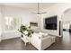 Bright open living room with a large sofa and a stylish decor at 16023 S 30Th Pl, Phoenix, AZ 85048