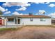This backyard features a covered patio at 17616 N 20Th Dr, Phoenix, AZ 85023