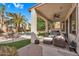 Covered patio with comfortable seating, perfect for outdoor relaxation and entertainment at 2440 E Stephens Pl, Chandler, AZ 85225