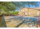 Spacious basketball court in the backyard, providing a fun recreational space for sports enthusiasts at 2735 E Flower Ct, Gilbert, AZ 85298