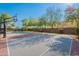 Spacious basketball court in the backyard, providing a fun recreational space for sports enthusiasts at 2735 E Flower Ct, Gilbert, AZ 85298