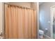 Bathroom with a shower/tub combination and a neutral color palette at 2735 E Flower Ct, Gilbert, AZ 85298
