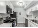 Updated kitchen with stainless steel appliances and ample counter space at 3600 N Hayden Rd # 3405, Scottsdale, AZ 85251