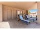 View of the restrooms and chaise lounges at the community pool at 4033 E Larkspur Dr, Phoenix, AZ 85032