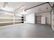 This expansive garage offers ample shelving and storage space at 4107 E Fairview Cir, Mesa, AZ 85206