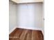 Hardwood floors inside this closet create a great space for ample storage at 4141 W Potter Dr, Glendale, AZ 85308