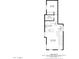 Floorplan for floor 2 showcasing a bedroom, bath, kitchen, and living room at 5757 S 21St Ter, Phoenix, AZ 85040