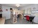 Spacious bedroom featuring a custom castle bunk bed, bright natural light, and a dedicated workspace at 7272 W Crystal Rd, Glendale, AZ 85308