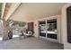 Covered patio with comfortable seating, perfect for enjoying outdoor living and entertaining at 7272 W Crystal Rd, Glendale, AZ 85308