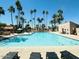 Enjoy the large community pool with plenty of room for sunbathing at 7409 N Via Camello Del Norte -- # 138, Scottsdale, AZ 85258