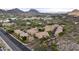 Stunning aerial view of a desert community with mountain views and well-maintained landscaping at 7887 N 16Th St # 226, Phoenix, AZ 85020