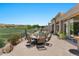 Backyard and patio with beautiful views, green spaces, and an outdoor fire pit at 9432 N Longfeather --, Fountain Hills, AZ 85268