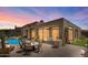 Backyard boasts a pool, patio and desert landscape at 9432 N Longfeather --, Fountain Hills, AZ 85268