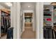 Hallway with closets on both sides leading into bathroom at 9432 N Longfeather --, Fountain Hills, AZ 85268