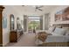 Spacious main bedroom with golf course views, large windows and private patio at 9432 N Longfeather --, Fountain Hills, AZ 85268