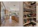 Efficient kitchen and pantry featuring modern appliances and a view from the window at 9432 N Longfeather --, Fountain Hills, AZ 85268
