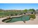 Private pool with lush desert landscaping and green space at 9432 N Longfeather --, Fountain Hills, AZ 85268