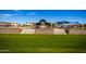 Beautiful community park featuring tiered landscaping, open lawn and shaded picnic areas at 9922 E Thunderbolt Ave, Mesa, AZ 85212