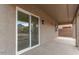 Covered patio area with ample space for outdoor seating and entertainment, providing a relaxing retreat at 11132 W Mariposa Dr, Phoenix, AZ 85037