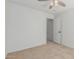 Bedroom features neutral walls, carpet, and a doorway to another room at 1265 S Aaron -- # 271, Mesa, AZ 85209