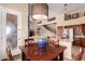 Bright breakfast nook with a view into the living room and kitchen spaces at 1453 E Elgin Pl, Chandler, AZ 85225