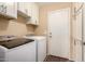 Laundry room with modern appliances, ample cabinet space, and natural light at 1453 E Elgin Pl, Chandler, AZ 85225
