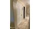 This bathroom offers a shower with glass doors and custom tile, as well as a large doorway entrance at 14575 W Mountain View Blvd # 711, Surprise, AZ 85374