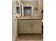 Neutral color bathroom featuring drawers, under sink cabinet, and framed mirror at 14575 W Mountain View Blvd # 711, Surprise, AZ 85374
