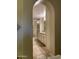 This bathroom offers a shower with glass doors and custom tile, as well as built-in cabinets at 14575 W Mountain View Blvd # 711, Surprise, AZ 85374