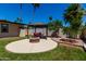 Relaxing backyard with gazebo, firepit, and landscaped patio perfect for outdoor gatherings at 1535 E Kenwood St, Mesa, AZ 85203