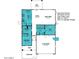 This floor plan features a spacious kitchen, dining room, great room, and a 2-car garage at 23001 E Diana Way, Queen Creek, AZ 85142