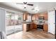 Modern kitchen with stainless steel appliances and access to a patio at 2341 S Gordon --, Mesa, AZ 85209