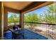 Enjoy this lovely balcony, with seating and scenic views at 2425 W Bronco Butte Trl # 2011, Phoenix, AZ 85085
