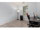 This bedroom features neutral flooring, one window, and a desk at 29751 N 119Th Ln, Peoria, AZ 85383